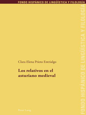 cover image of Los relativos en el asturiano medieval